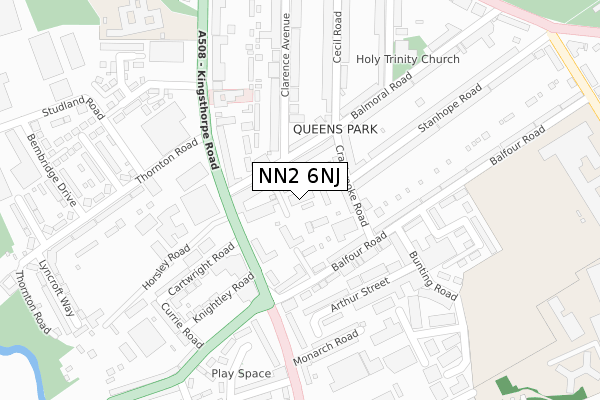 NN2 6NJ map - large scale - OS Open Zoomstack (Ordnance Survey) NN2 6NJ map - large scale - OS Open Zoomstack (Ordnance Survey)