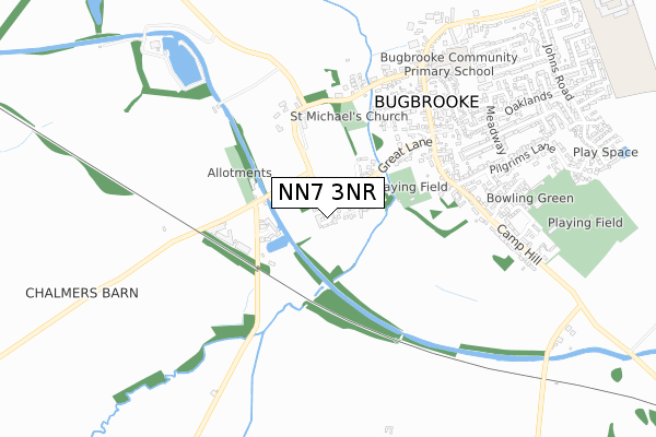 NN7 3NR map - small scale - OS Open Zoomstack (Ordnance Survey) NN7 3NR map - small scale - OS Open Zoomstack (Ordnance Survey)