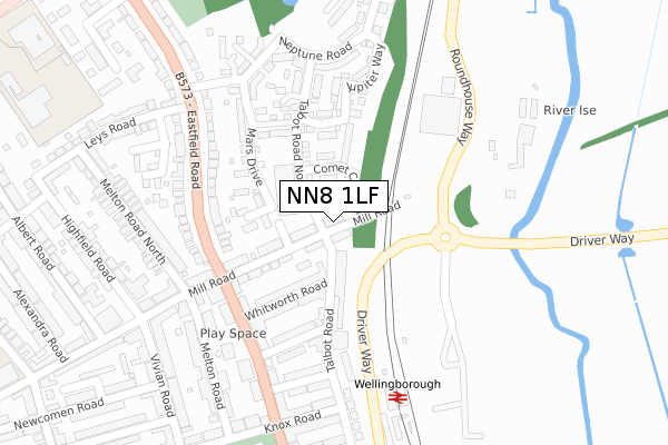 NN8 1LF map - large scale - OS Open Zoomstack (Ordnance Survey) NN8 1LF map - large scale - OS Open Zoomstack (Ordnance Survey)