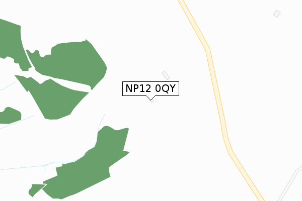 NP12 0QY map - large scale - OS Open Zoomstack (Ordnance Survey) NP12 0QY map - large scale - OS Open Zoomstack (Ordnance Survey)