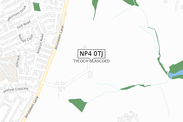 NP4 0TJ map - large scale - OS Open Zoomstack (Ordnance Survey) NP4 0TJ map - large scale - OS Open Zoomstack (Ordnance Survey)
