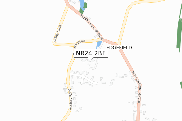 NR24 2BF map - large scale - OS Open Zoomstack (Ordnance Survey) NR24 2BF map - large scale - OS Open Zoomstack (Ordnance Survey)