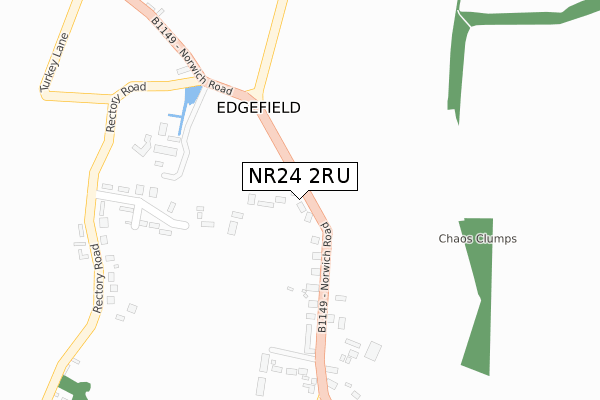 NR24 2RU map - large scale - OS Open Zoomstack (Ordnance Survey) NR24 2RU map - large scale - OS Open Zoomstack (Ordnance Survey)