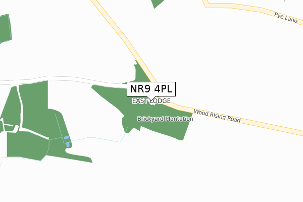 NR9 4PL map - large scale - OS Open Zoomstack (Ordnance Survey) NR9 4PL map - large scale - OS Open Zoomstack (Ordnance Survey)