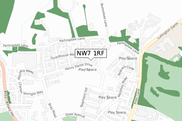 NW7 1RF map - large scale - OS Open Zoomstack (Ordnance Survey) NW7 1RF map - large scale - OS Open Zoomstack (Ordnance Survey)