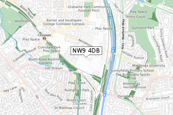 NW9 4DB map - small scale - OS Open Zoomstack (Ordnance Survey) NW9 4DB map - small scale - OS Open Zoomstack (Ordnance Survey)