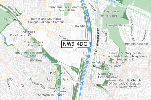NW9 4DG map - small scale - OS Open Zoomstack (Ordnance Survey) NW9 4DG map - small scale - OS Open Zoomstack (Ordnance Survey)