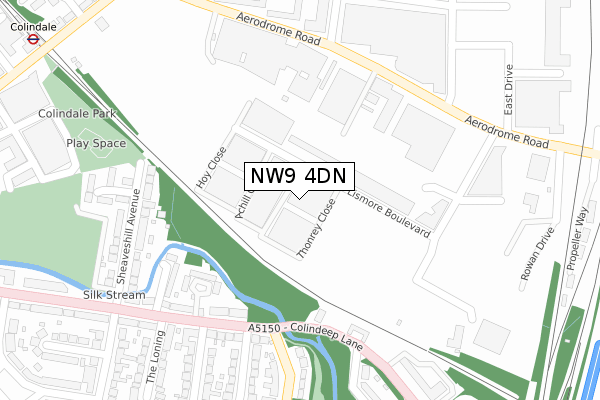 NW9 4DN map - large scale - OS Open Zoomstack (Ordnance Survey) NW9 4DN map - large scale - OS Open Zoomstack (Ordnance Survey)