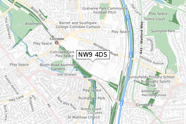 NW9 4DS map - small scale - OS Open Zoomstack (Ordnance Survey) NW9 4DS map - small scale - OS Open Zoomstack (Ordnance Survey)