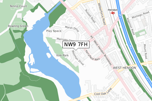 NW9 7FH map - large scale - OS Open Zoomstack (Ordnance Survey) NW9 7FH map - large scale - OS Open Zoomstack (Ordnance Survey)