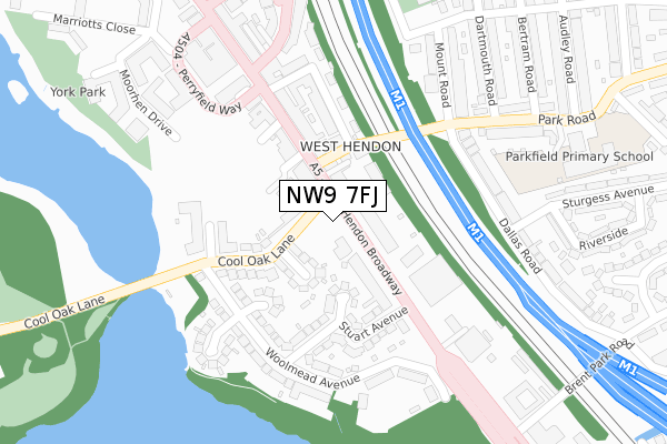 NW9 7FJ map - large scale - OS Open Zoomstack (Ordnance Survey) NW9 7FJ map - large scale - OS Open Zoomstack (Ordnance Survey)