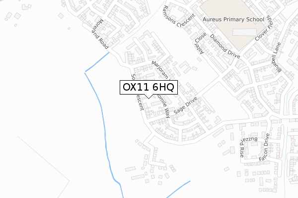 OX11 6HQ map - large scale - OS Open Zoomstack (Ordnance Survey) OX11 6HQ map - large scale - OS Open Zoomstack (Ordnance Survey)