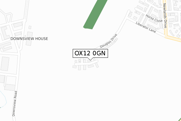 OX12 0GN map - large scale - OS Open Zoomstack (Ordnance Survey) OX12 0GN map - large scale - OS Open Zoomstack (Ordnance Survey)