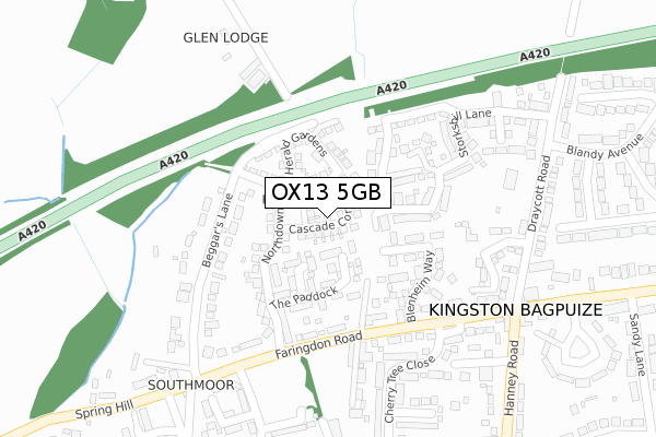 OX13 5GB map - large scale - OS Open Zoomstack (Ordnance Survey) OX13 5GB map - large scale - OS Open Zoomstack (Ordnance Survey)