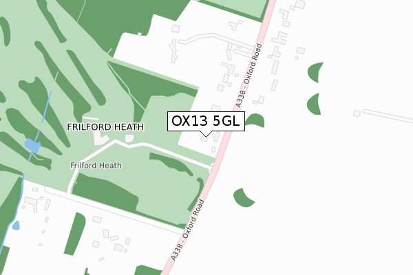 OX13 5GL map - large scale - OS Open Zoomstack (Ordnance Survey) OX13 5GL map - large scale - OS Open Zoomstack (Ordnance Survey)