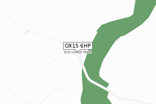 OX15 6HP map - large scale - OS Open Zoomstack (Ordnance Survey)