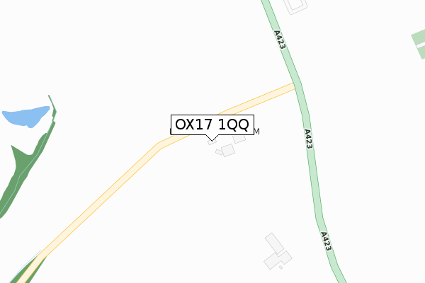 OX17 1QQ map - large scale - OS Open Zoomstack (Ordnance Survey) OX17 1QQ map - large scale - OS Open Zoomstack (Ordnance Survey)