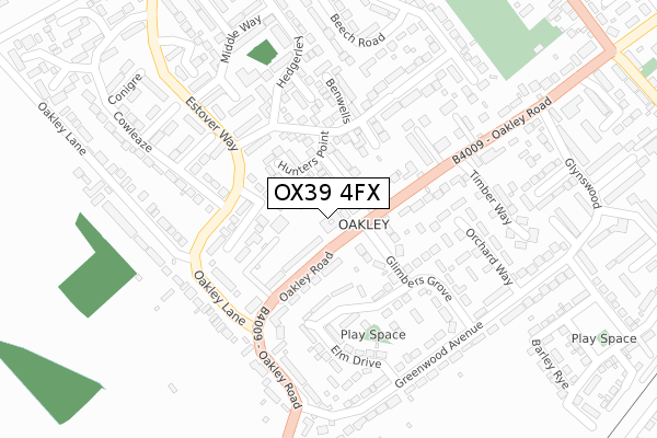 OX39 4FX map - large scale - OS Open Zoomstack (Ordnance Survey) OX39 4FX map - large scale - OS Open Zoomstack (Ordnance Survey)