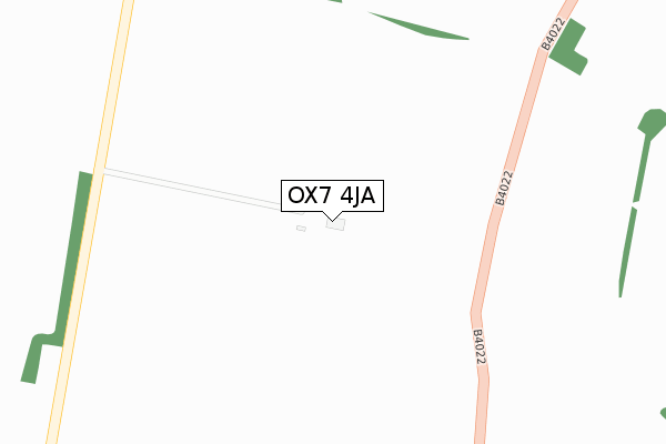 OX7 4JA map - large scale - OS Open Zoomstack (Ordnance Survey) OX7 4JA map - large scale - OS Open Zoomstack (Ordnance Survey)