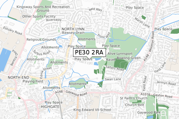 PE30 2RA map - small scale - OS Open Zoomstack (Ordnance Survey) PE30 2RA map - small scale - OS Open Zoomstack (Ordnance Survey)