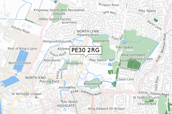 PE30 2RG map - small scale - OS Open Zoomstack (Ordnance Survey) PE30 2RG map - small scale - OS Open Zoomstack (Ordnance Survey)