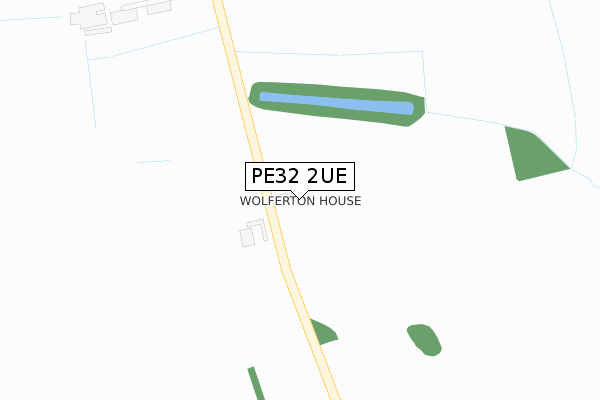 PE32 2UE map - large scale - OS Open Zoomstack (Ordnance Survey) PE32 2UE map - large scale - OS Open Zoomstack (Ordnance Survey)