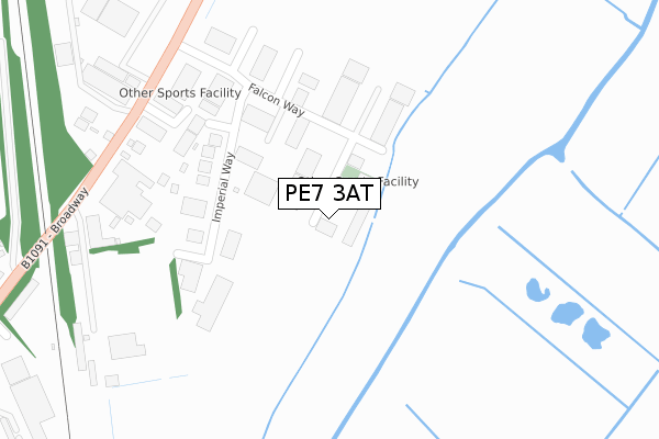 PE7 3AT map - large scale - OS Open Zoomstack (Ordnance Survey) PE7 3AT map - large scale - OS Open Zoomstack (Ordnance Survey)