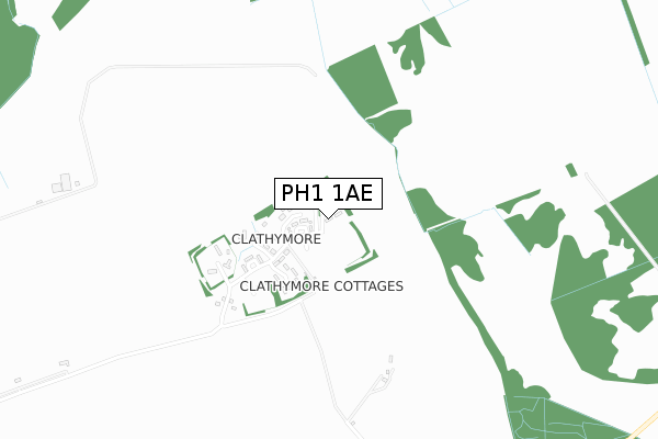 PH1 1AE map - small scale - OS Open Zoomstack (Ordnance Survey) PH1 1AE map - small scale - OS Open Zoomstack (Ordnance Survey)