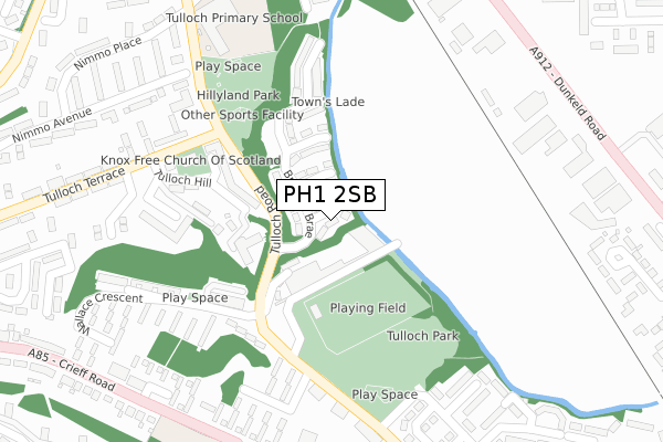 PH1 2SB maps, stats, and open data