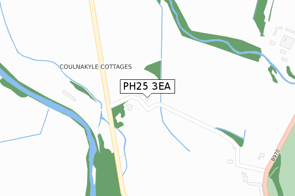 PH25 3EA map - large scale - OS Open Zoomstack (Ordnance Survey) PH25 3EA map - large scale - OS Open Zoomstack (Ordnance Survey)