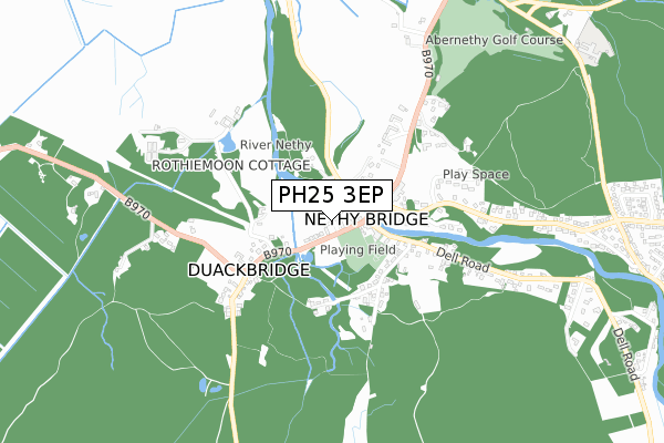 PH25 3EP map - small scale - OS Open Zoomstack (Ordnance Survey) PH25 3EP map - small scale - OS Open Zoomstack (Ordnance Survey)