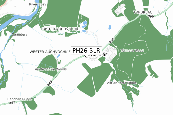 PH26 3LR map - small scale - OS Open Zoomstack (Ordnance Survey) PH26 3LR map - small scale - OS Open Zoomstack (Ordnance Survey)