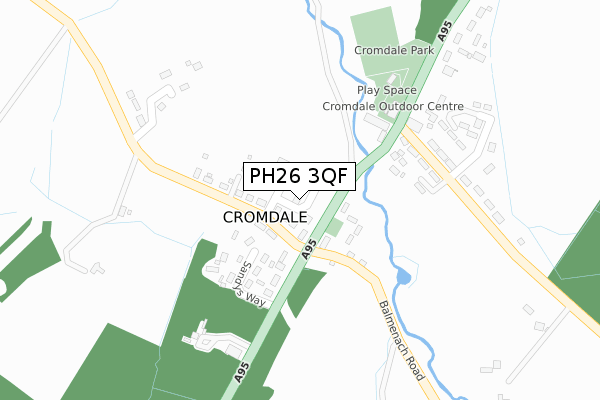 PH26 3QF map - large scale - OS Open Zoomstack (Ordnance Survey) PH26 3QF map - large scale - OS Open Zoomstack (Ordnance Survey)