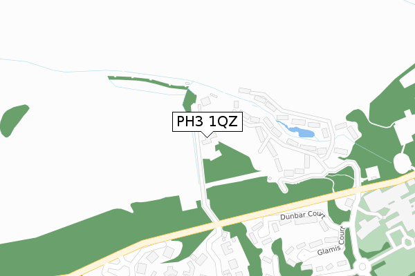 PH3 1QZ map - large scale - OS Open Zoomstack (Ordnance Survey)