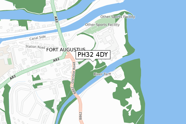 PH32 4DY map - large scale - OS Open Zoomstack (Ordnance Survey) PH32 4DY map - large scale - OS Open Zoomstack (Ordnance Survey)