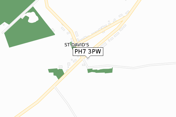 PH7 3PW map - large scale - OS Open Zoomstack (Ordnance Survey) PH7 3PW map - large scale - OS Open Zoomstack (Ordnance Survey)