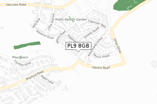 PL9 8GB map - large scale - OS Open Zoomstack (Ordnance Survey) PL9 8GB map - large scale - OS Open Zoomstack (Ordnance Survey)