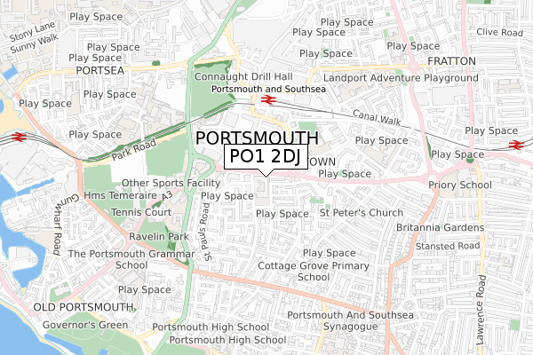 PO1 2DJ maps, stats, and open data