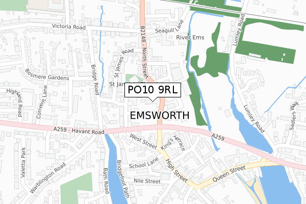 PO10 9RL map - large scale - OS Open Zoomstack (Ordnance Survey) PO10 9RL map - large scale - OS Open Zoomstack (Ordnance Survey)