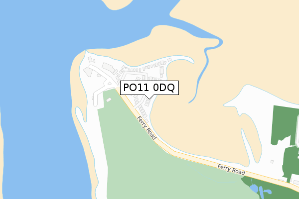 PO11 0DQ map - large scale - OS Open Zoomstack (Ordnance Survey) PO11 0DQ map - large scale - OS Open Zoomstack (Ordnance Survey)