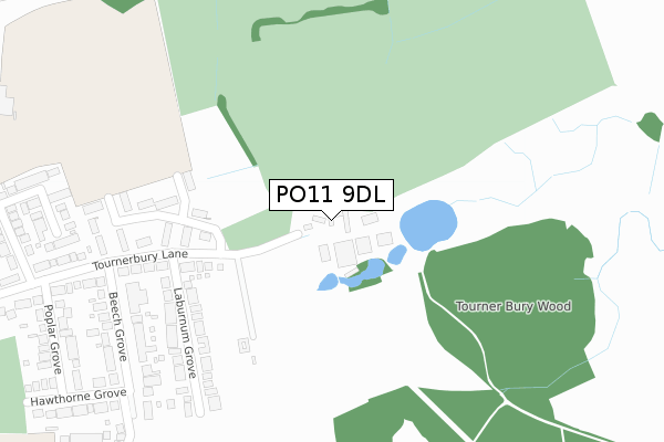 PO11 9DL map - large scale - OS Open Zoomstack (Ordnance Survey) PO11 9DL map - large scale - OS Open Zoomstack (Ordnance Survey)