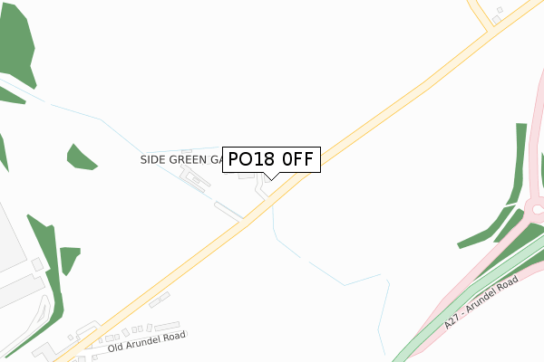 PO18 0FF map - large scale - OS Open Zoomstack (Ordnance Survey) PO18 0FF map - large scale - OS Open Zoomstack (Ordnance Survey)