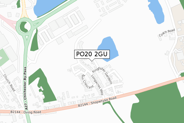 PO20 2GU map - large scale - OS Open Zoomstack (Ordnance Survey) PO20 2GU map - large scale - OS Open Zoomstack (Ordnance Survey)
