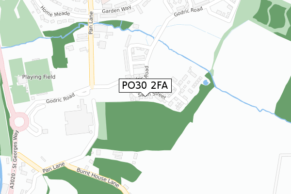 PO30 2FA map - large scale - OS Open Zoomstack (Ordnance Survey) PO30 2FA map - large scale - OS Open Zoomstack (Ordnance Survey)