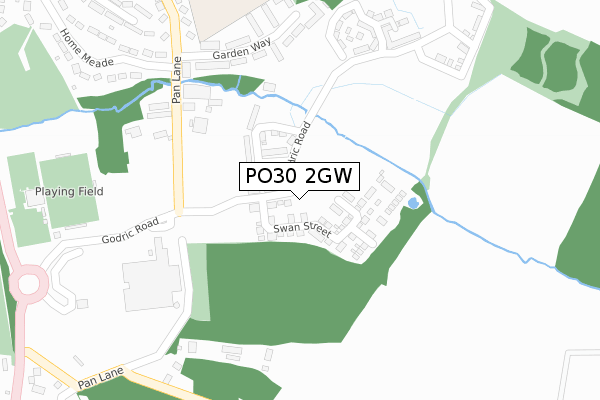 PO30 2GW map - large scale - OS Open Zoomstack (Ordnance Survey) PO30 2GW map - large scale - OS Open Zoomstack (Ordnance Survey)