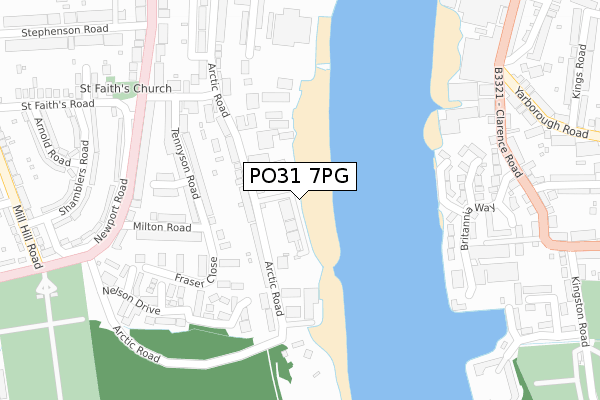 PO31 7PG map - large scale - OS Open Zoomstack (Ordnance Survey) PO31 7PG map - large scale - OS Open Zoomstack (Ordnance Survey)