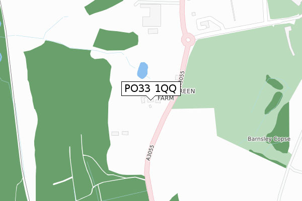 PO33 1QQ map - large scale - OS Open Zoomstack (Ordnance Survey) PO33 1QQ map - large scale - OS Open Zoomstack (Ordnance Survey)