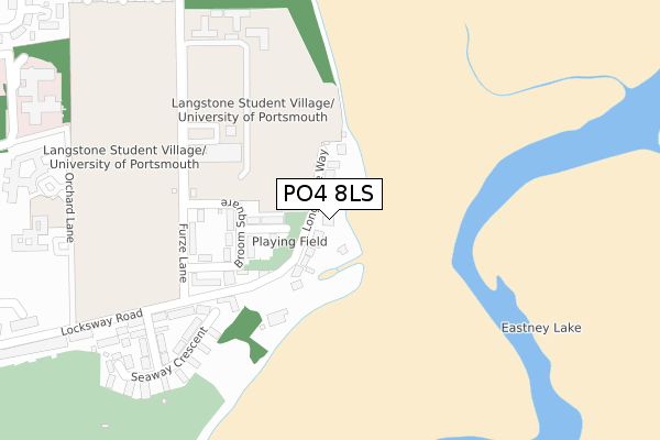 PO4 8LS map - large scale - OS Open Zoomstack (Ordnance Survey) PO4 8LS map - large scale - OS Open Zoomstack (Ordnance Survey)