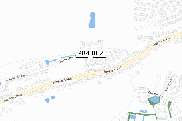 PR4 0EZ map - large scale - OS Open Zoomstack (Ordnance Survey) PR4 0EZ map - large scale - OS Open Zoomstack (Ordnance Survey)
