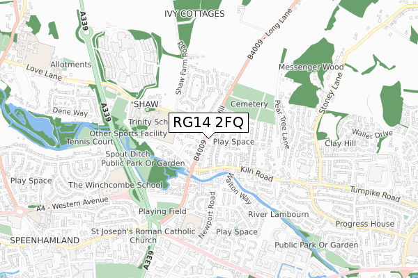 RG14 2FQ map - small scale - OS Open Zoomstack (Ordnance Survey) RG14 2FQ map - small scale - OS Open Zoomstack (Ordnance Survey)